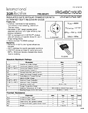 DataSheet IRG4BC10UD pdf